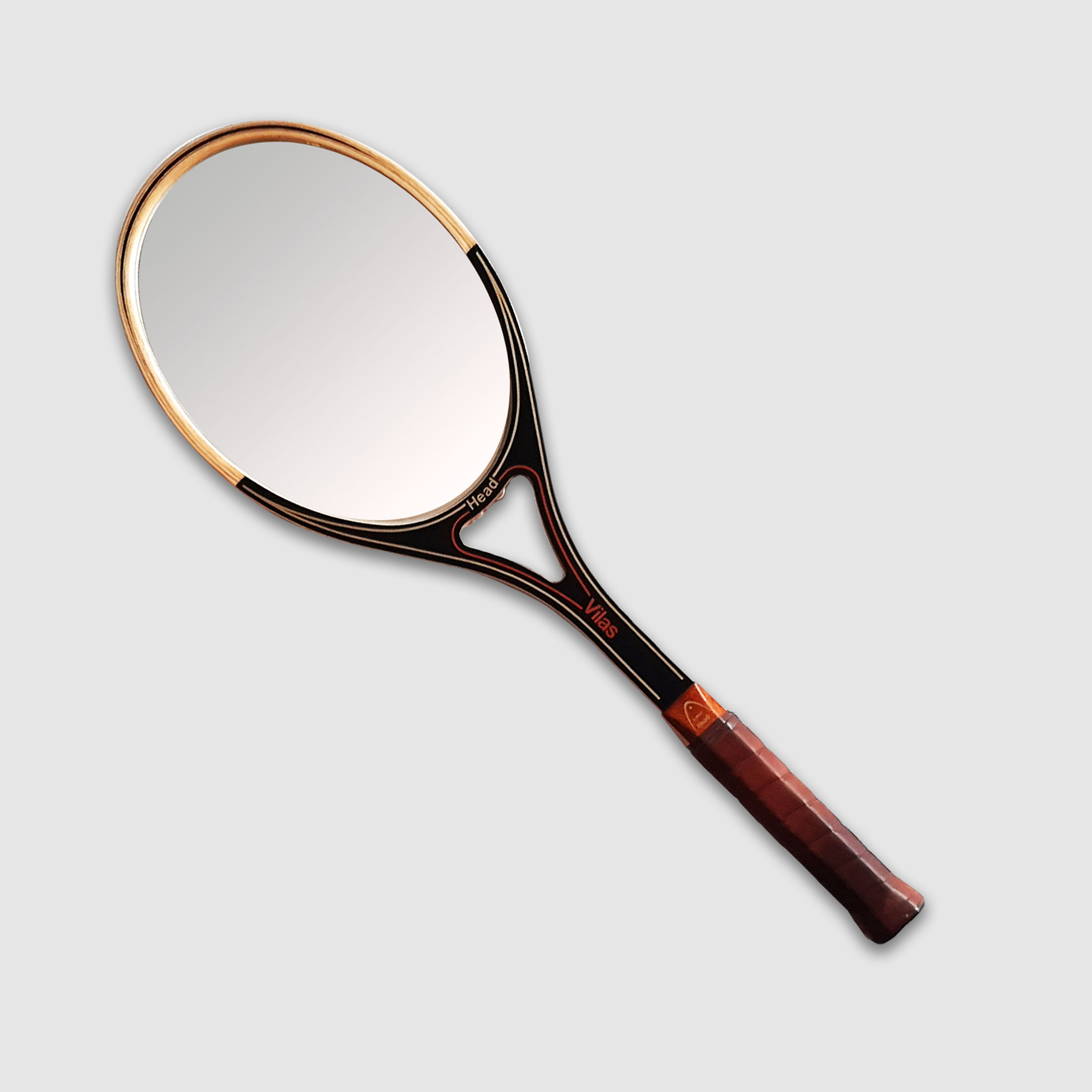 Raquette de tennis miroir